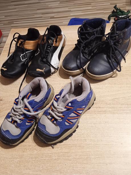 Predám 3 ks chlapčenskych topánok, puma,25