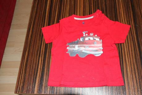 Tričko mcqueen 86/92, lupilu,86
