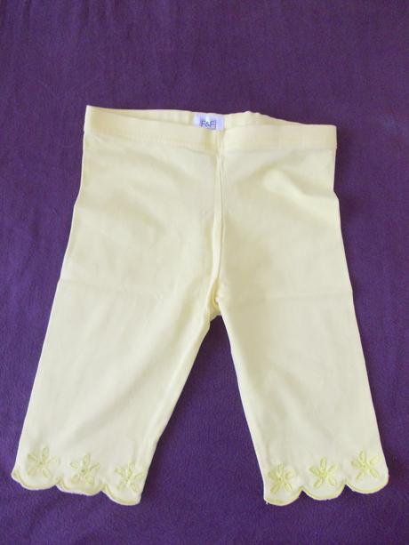 Set 3/4 legíny + blúzka 4-5r, f&f,110