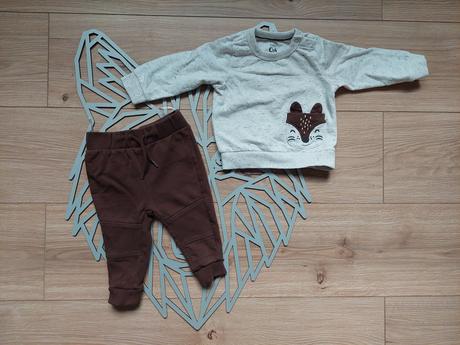 Mikinka tepláčiky set, c&a,68