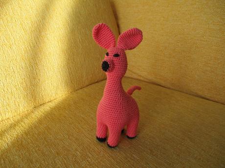 Háčkovaná lama alpaka, 