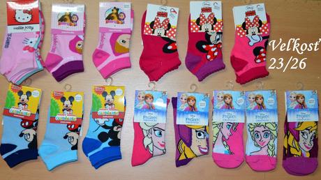 Detské rozprávkové ponožky, 17 - 35