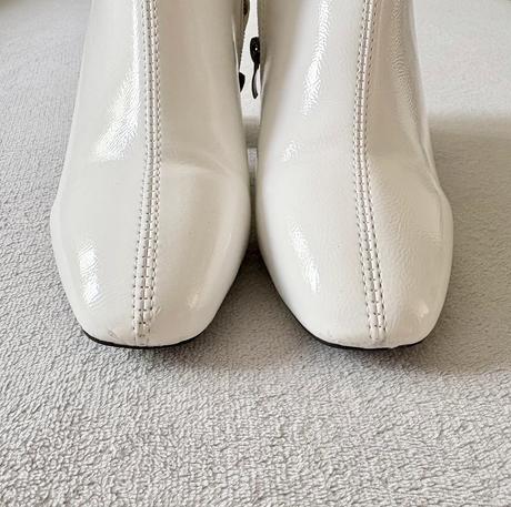 Biele členkové čižmy, 35