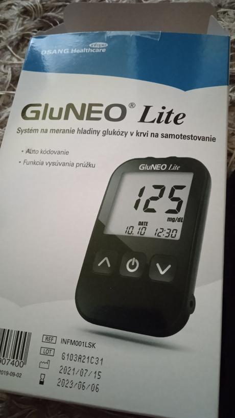 Systém na meranie glukozy v krvi, 