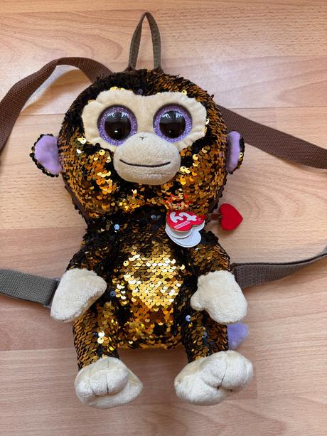 Trblietavy ruksak opička - ty, ty