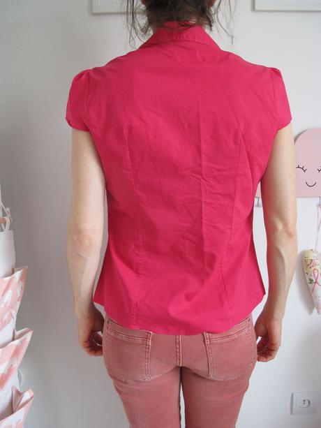 Fuchsiová blúzka v.40, f&f,40