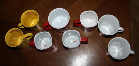 Hrnčeky  teekanne lipton a iné, 