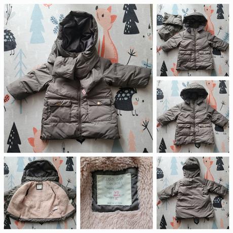 Zimná bunda zara - veľkosť 80, zara,80