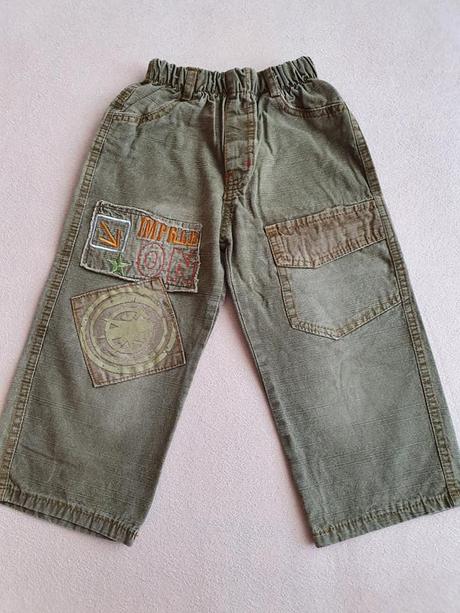 Tenké riflové nohavice č.86, 86