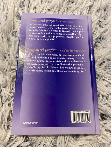 Princezná pozýva (na vianoce do genovie, na hodiny,