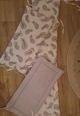 Mantinel do postielky, šírka (cm): 120,dĺžka (cm): 60