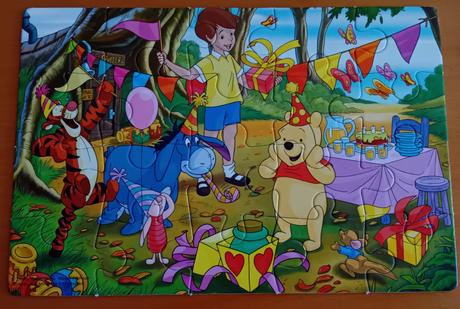 Puzzle disney winnie the pooh 4 v 1, 