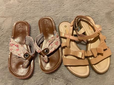 Sandálky + šľapky/ žabky, lasocki,34