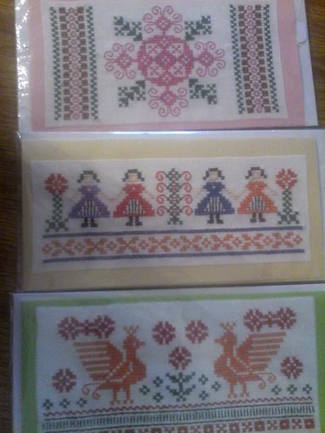 Vyšívané pohladnice a záložky, 