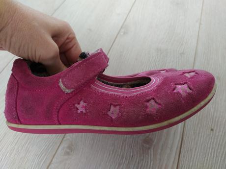 Kožené balerínky, bama,31