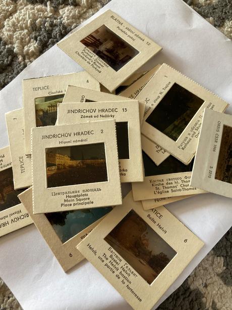 Diapozitívy orbis čssr 1966,