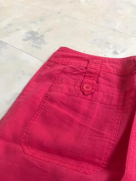 3/4 tenké nohavice, h&m,s