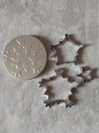 Vykrajovačky vločky 3ks,