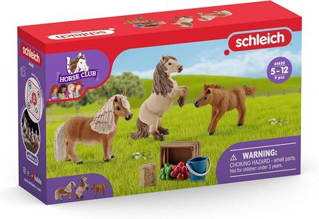 Schleich 41432 rodina shetlandských poníkov,