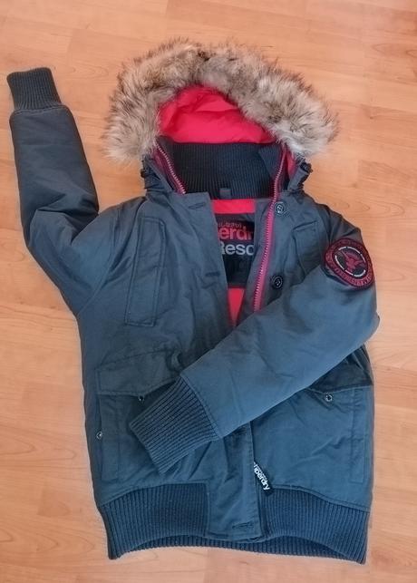 Páperová bunda superdry "m", superdry,m