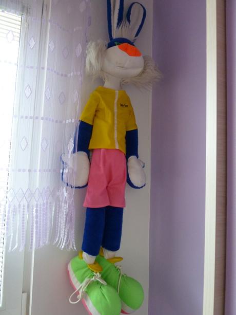 Plyšový zajac približne 140 cm, 