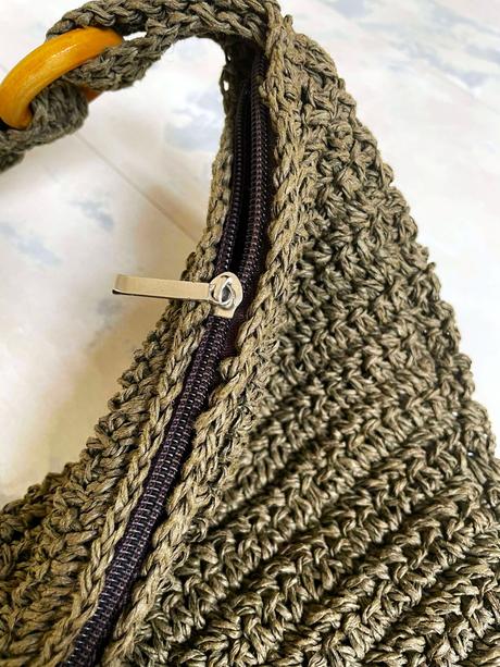 Naturálna taška crossbody, 