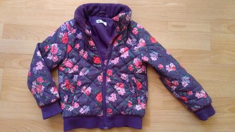 Fialová bomberka, 122-128, 6-8r., h&m,122