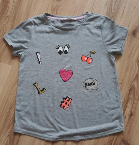 Dievčenské tričko h&m č.146/152, h&m,146