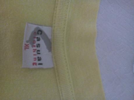 Tričko žlto-krémová, l