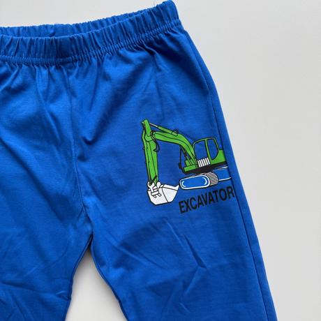 Chlapčenské pyžamo tractor bledomodrá, 98 / 110