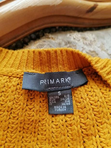Krátky pulover, primark,s