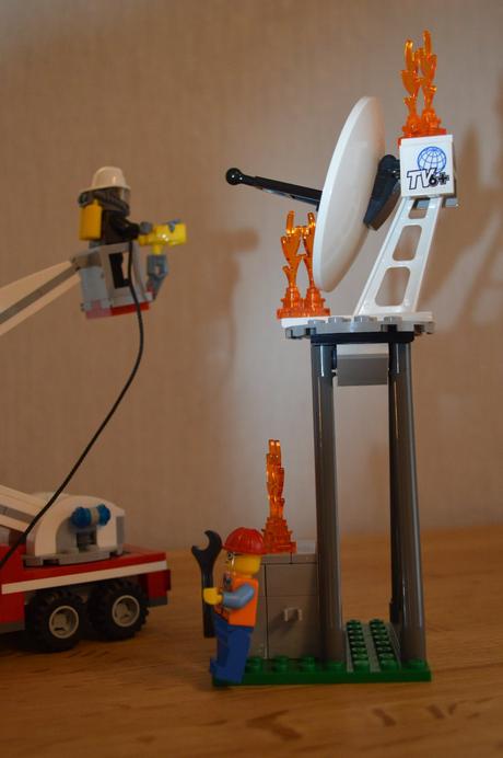 60111 lego city - zásahové hasičské auto,