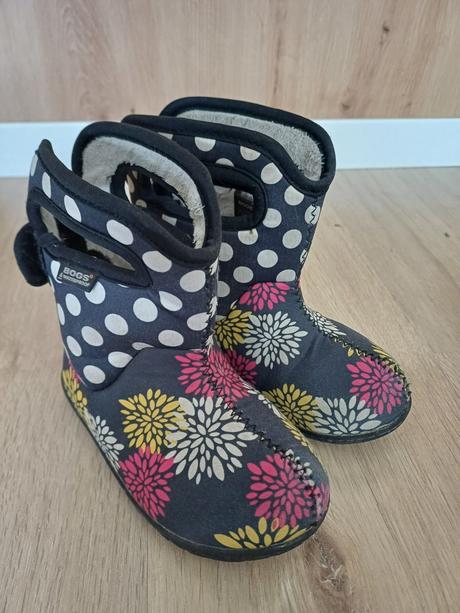 Zateplene barefoot gumaky bogs, 24