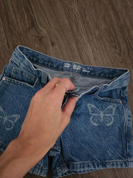 Riflove kratasy, denim co,116