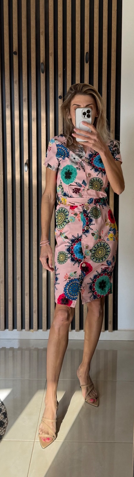 Vzorované šaty, xs