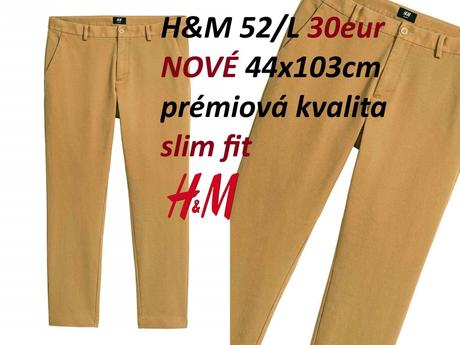 Cargo nohavice hm (kapsáče), h&m,l / m