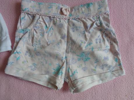 Tričko+kratke nohavice, f&f,74