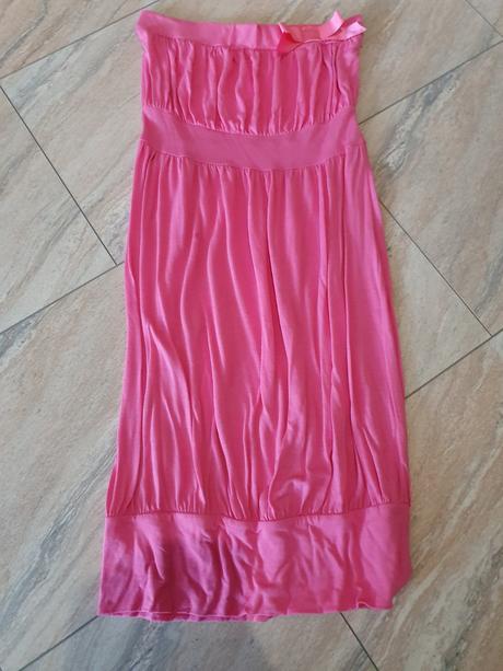 Ruzove letne saty, terranova,s