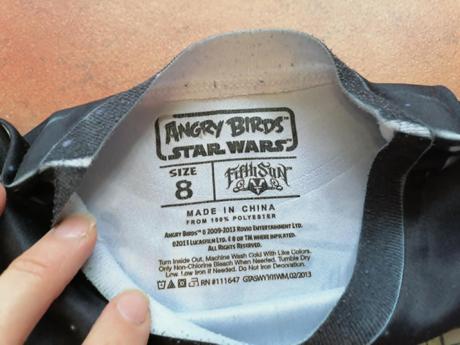 Tričko angry birds, veľ. 134, 134