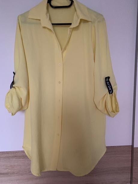 Košeľové šaty, s