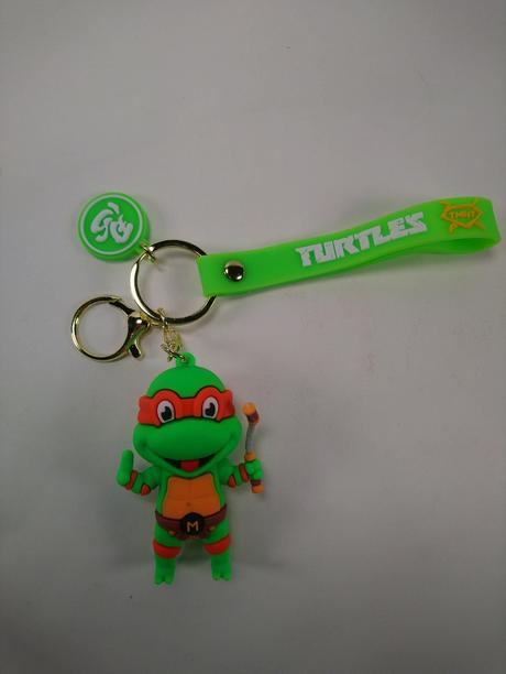 Kľúčenka s príveskom ninja korytnačka č. 3,