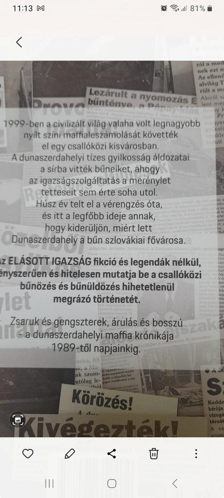 Elásott igazság,