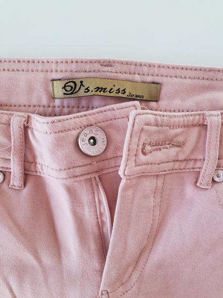 Bledoružové nohavice, s