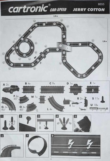 Predám autodráhu cartronic dĺžka 9,7m,