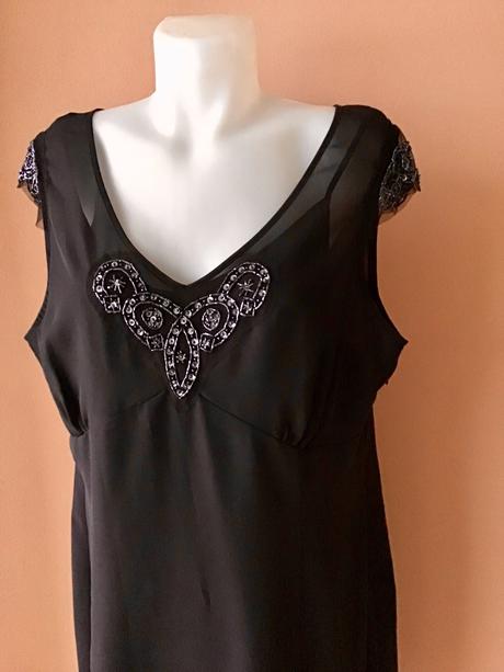 Krasne saty s koralkami /94, marks & spencer,46