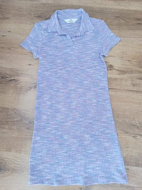 1x oblečené šaty 158-164, h&m,158