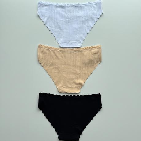 Dámske bezšvové bavlnené nohavičky f6613, l / m / s / xl