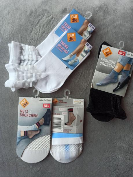 Trendy letné ponožky, rôzne, 36 / 38 / 40 / 42
