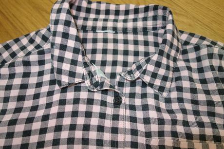 Károvaná košeľa 146/152, h&m,146