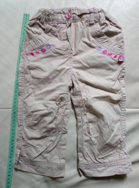 Dievčenské zateplené nohavice v. 86, okay,86